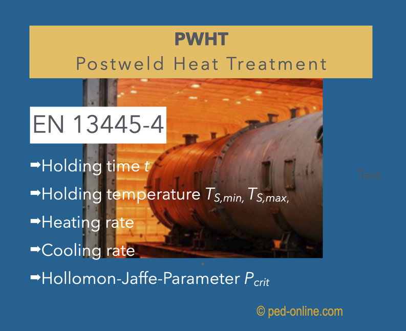 PWHT – EN 13445-4